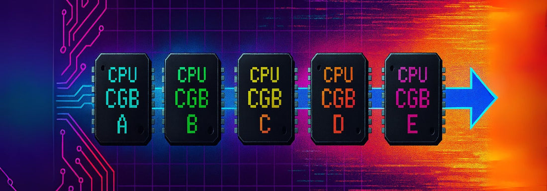 CGB A to E: Uncovering the Evolution and Fixes of the Game Boy Color Processor / CPU