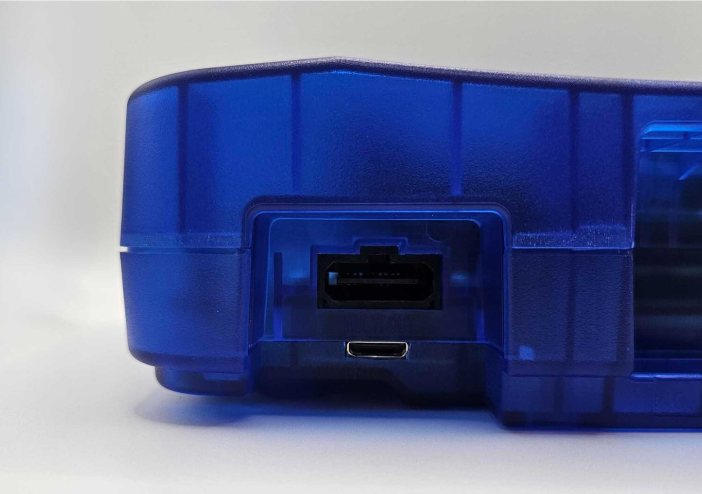 Nintendo 64 (PAL) HDMI Ready N64 - Recapped + Reflowed - Clear Blue