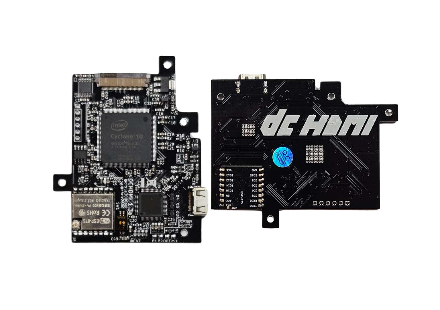 DCHDMI PCB BACK AND FRONT HW1