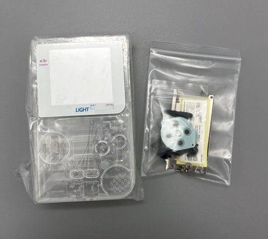 Game Boy Light - Famitsu 500 Clear Shell