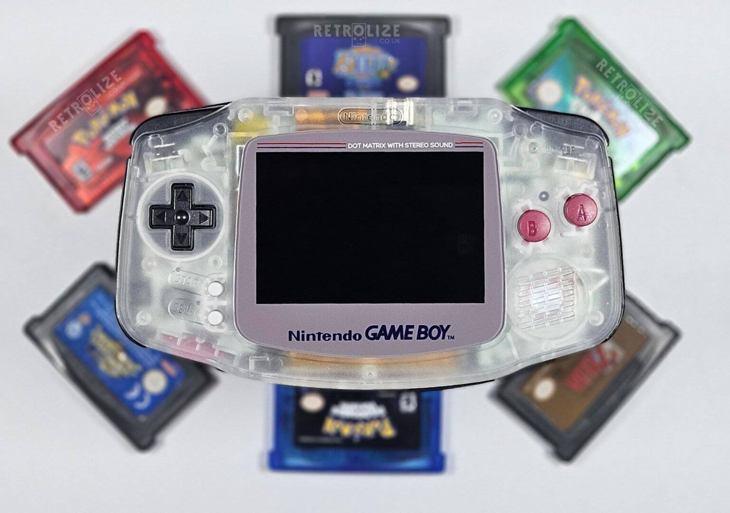 GAME BOY ADVANCE IPS CLEAR DMG EDITION FRONT OFF WEBSITE