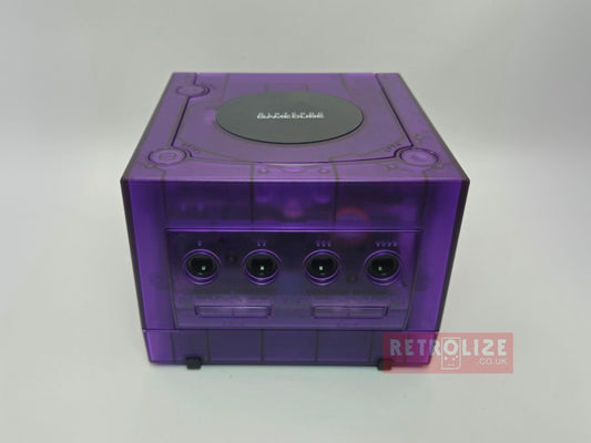 Nintendo GameCube USBC CubeODE Swiss (NTSC-J) GC - Clear Purple