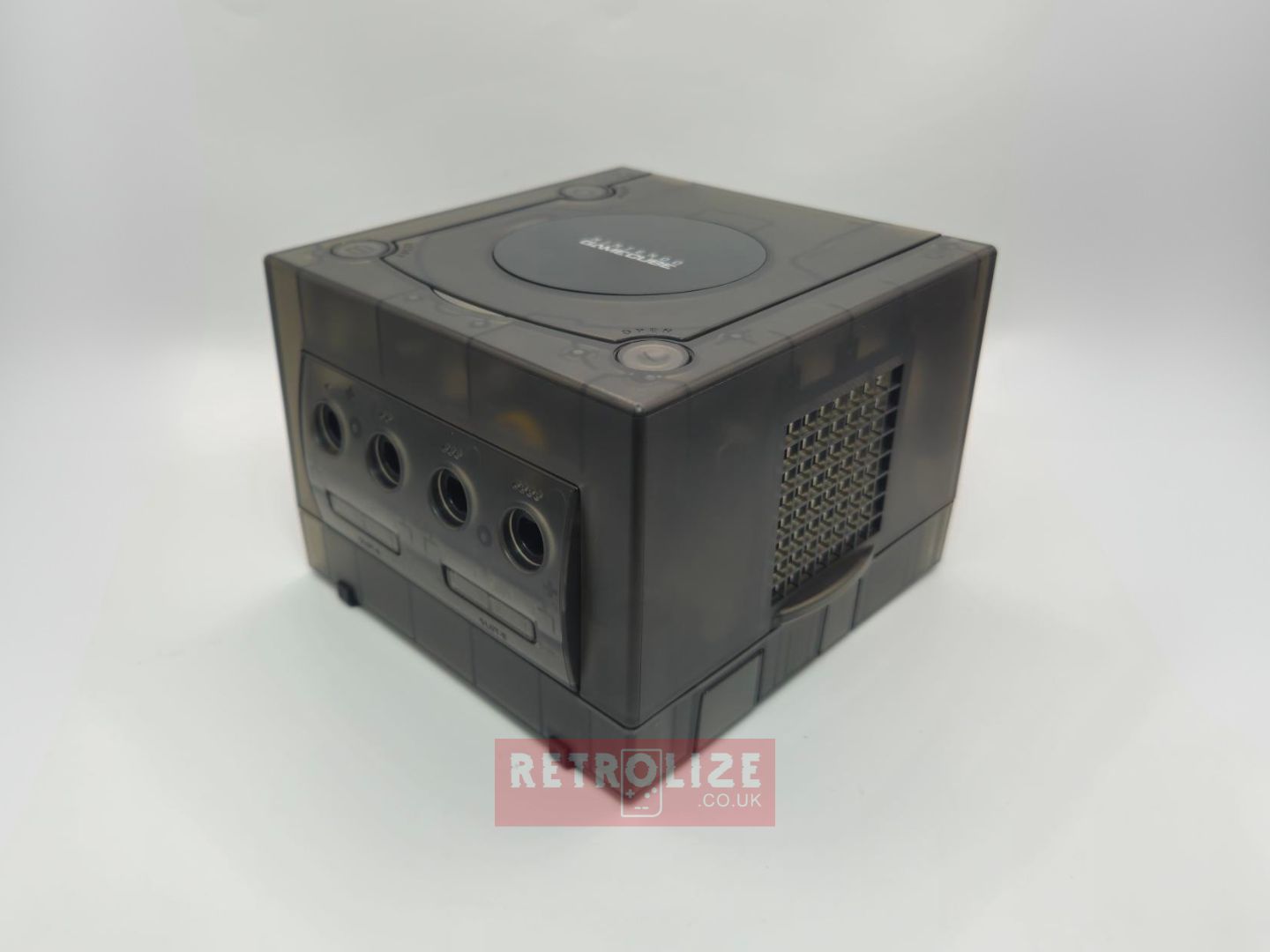 Nintendo GameCube USBC CubeODE Swiss (NTSC-J) GC - Smokey Clear Black