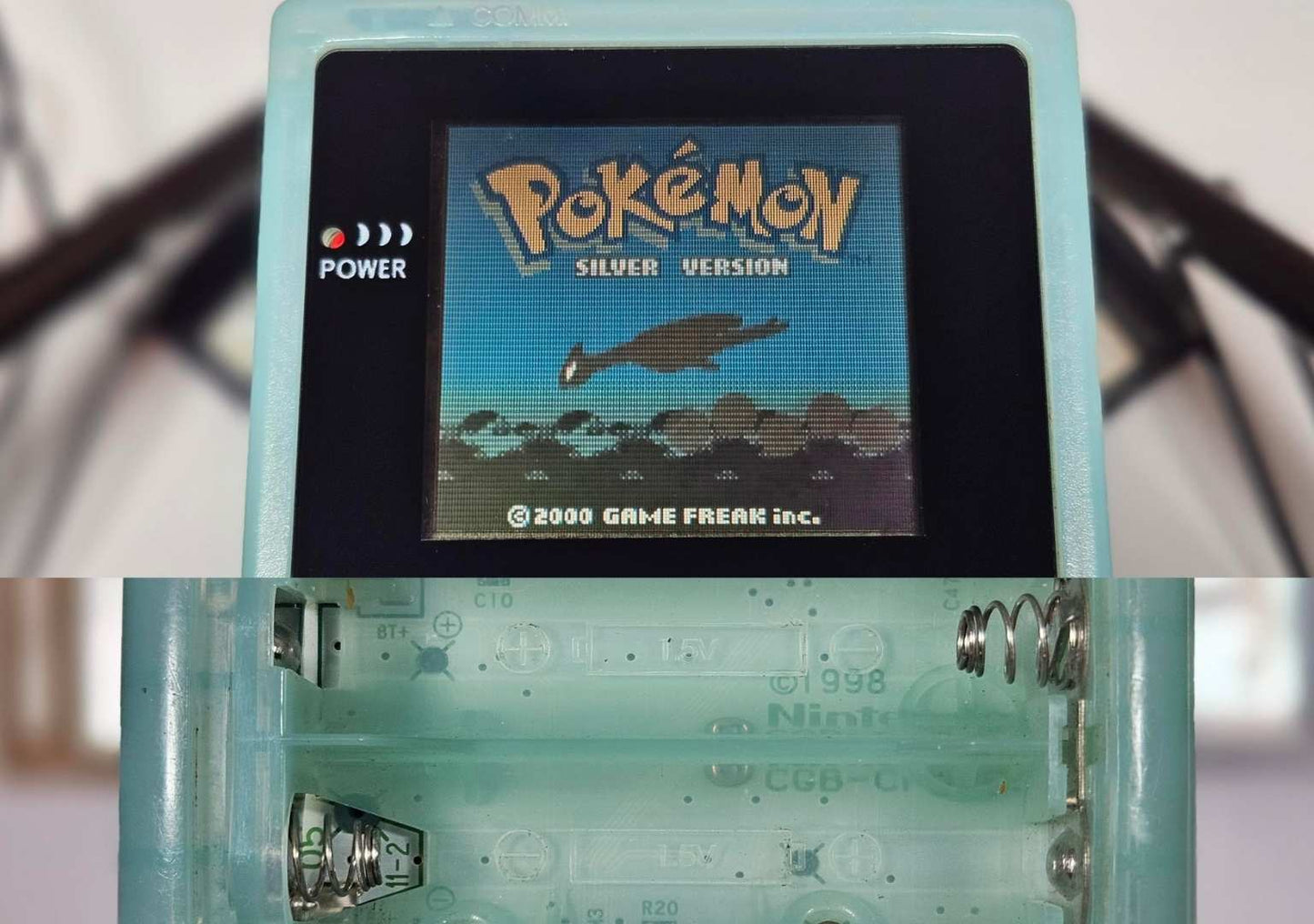 Nintendo Game Boy Color - Toys R' Us "Ice Blue" Japan Exclusive - Recapped - Upgraded Audio - Grade A/B
