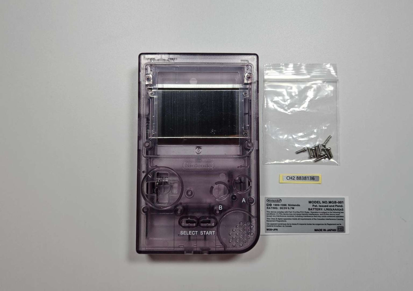 IPS Ready Premium ABS Replacement Shell Casing - Nintendo Game Boy Pocket (GBP)