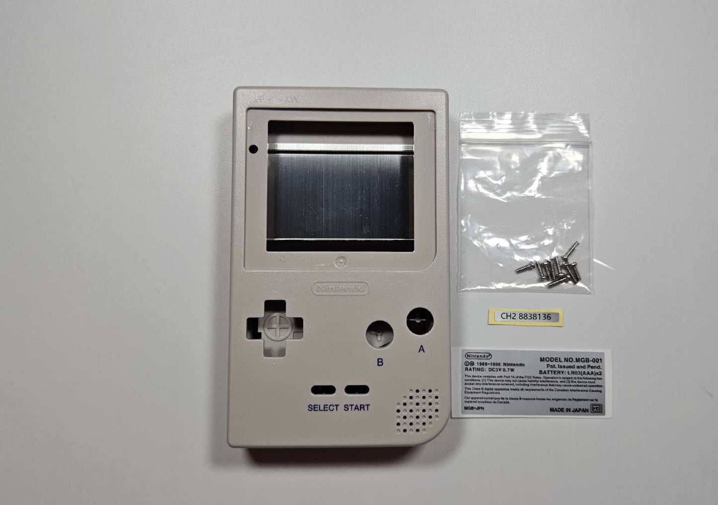 IPS Ready Premium ABS Replacement Shell Casing - Nintendo Game Boy Pocket (GBP)