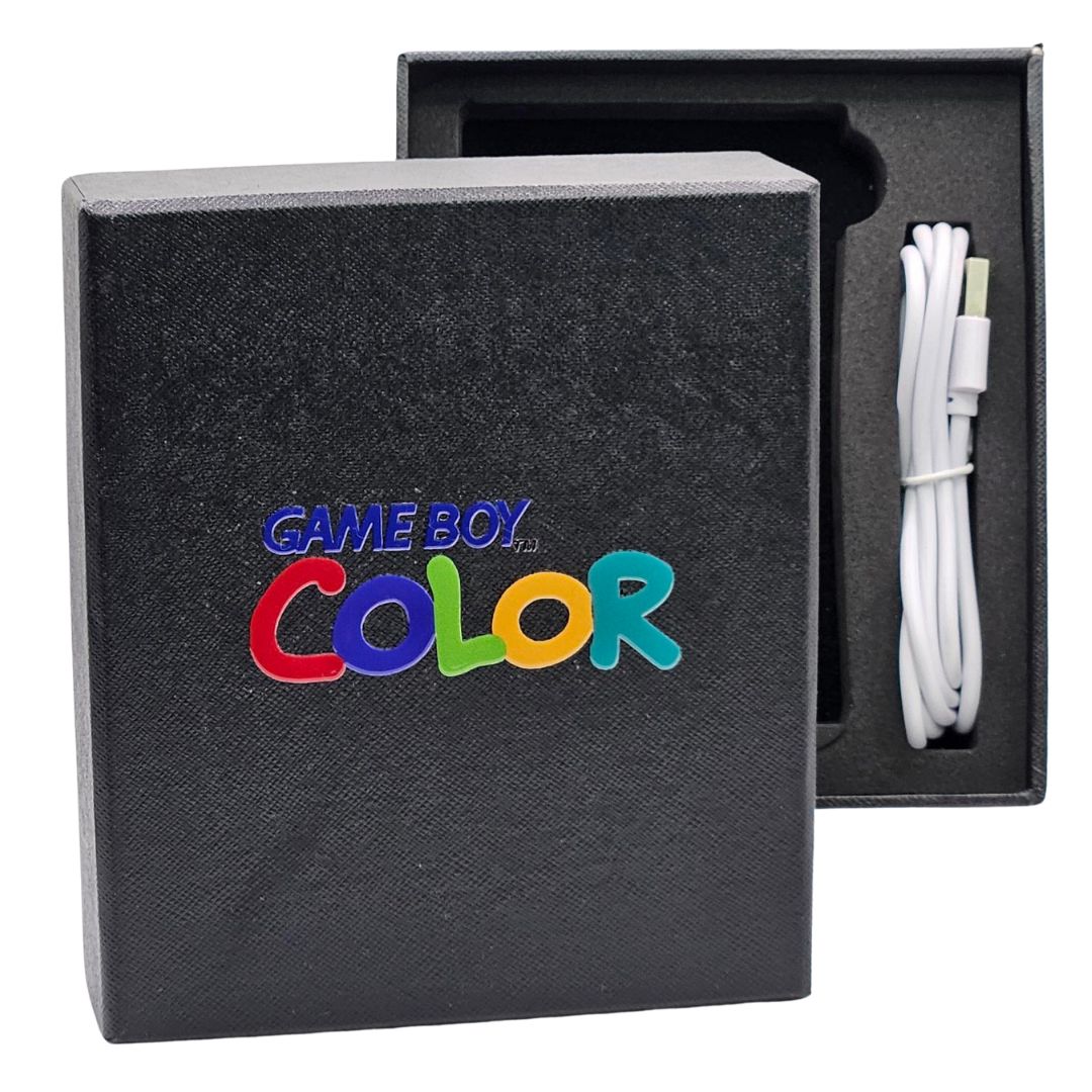 Nintendo Game Boy Color OLED Rechargeable 1800mAh - Recapped + Reflowed + Upgraded Audio - Atomic Purple