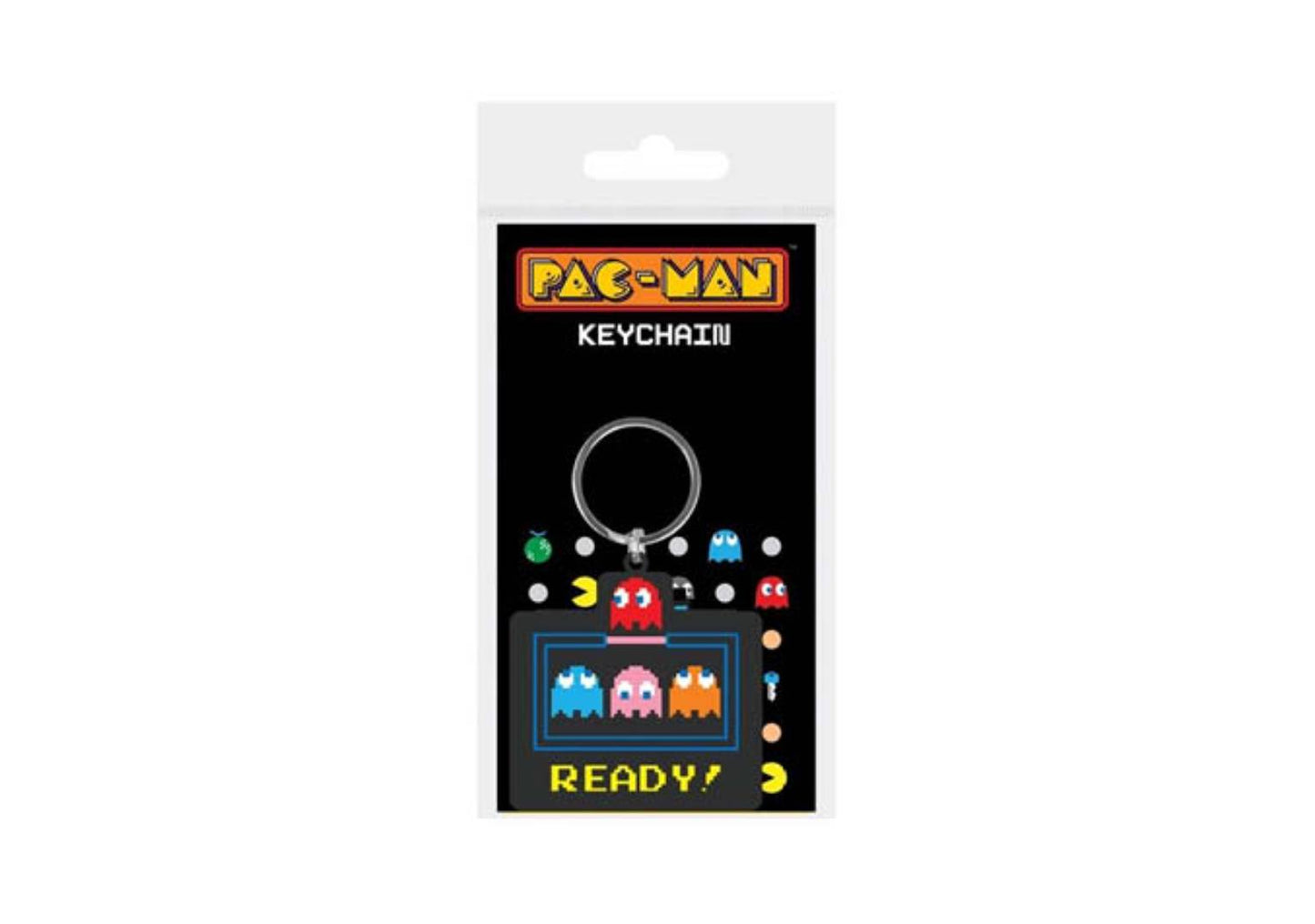 Official Licensed PAC-MAN Keyrings – Retro Gaming Collectibles