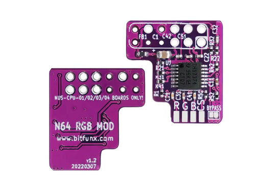 Bitfunx N64 NTSC RGB Mod