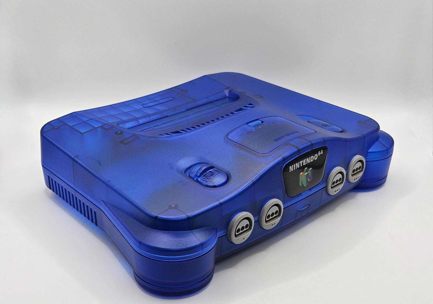 Nintendo 64 (PAL) HDMI Ready N64 - Recapped + Reflowed - Clear Blue