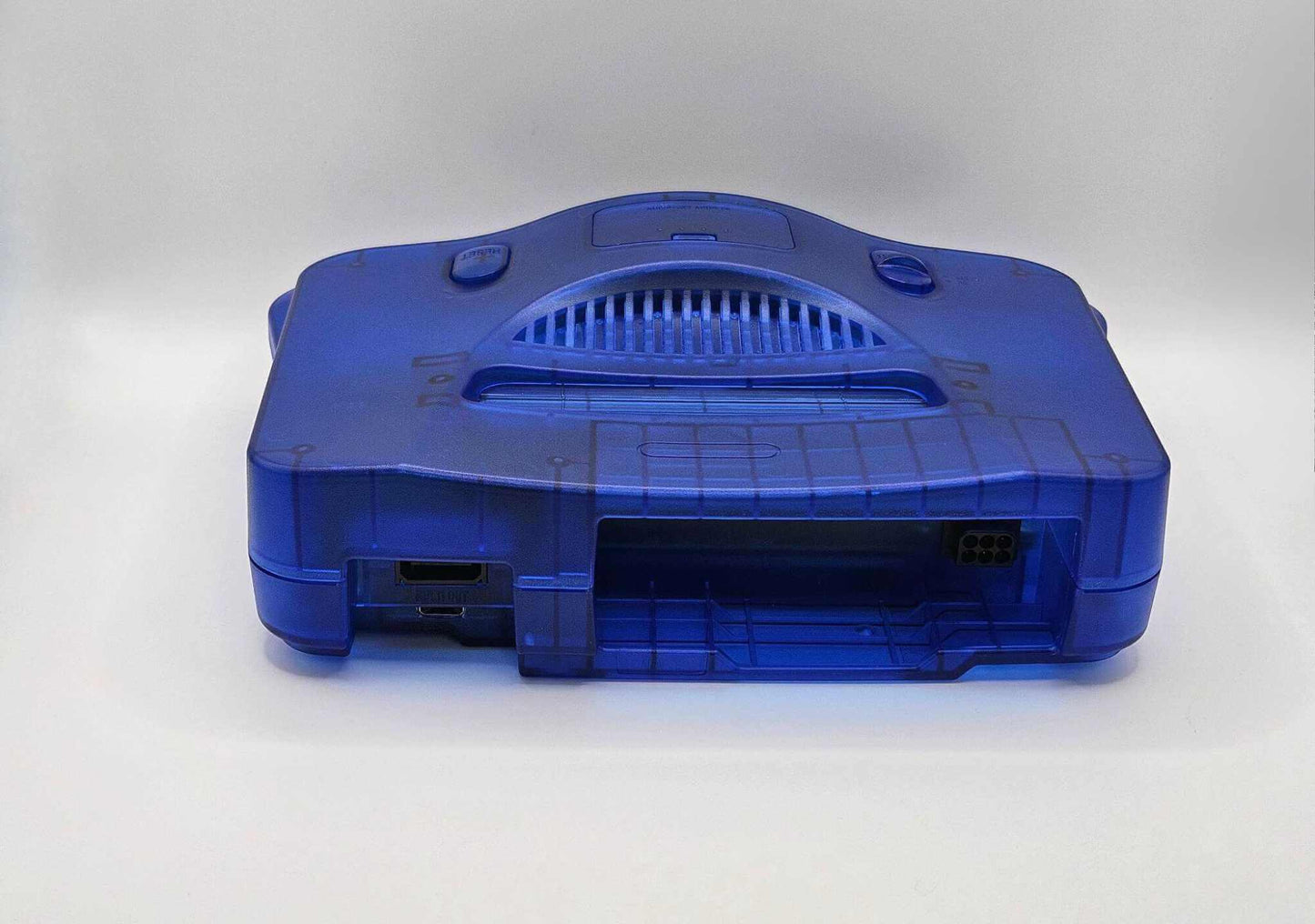 Nintendo 64 (PAL) HDMI Ready N64 - Recapped + Reflowed - Clear Blue