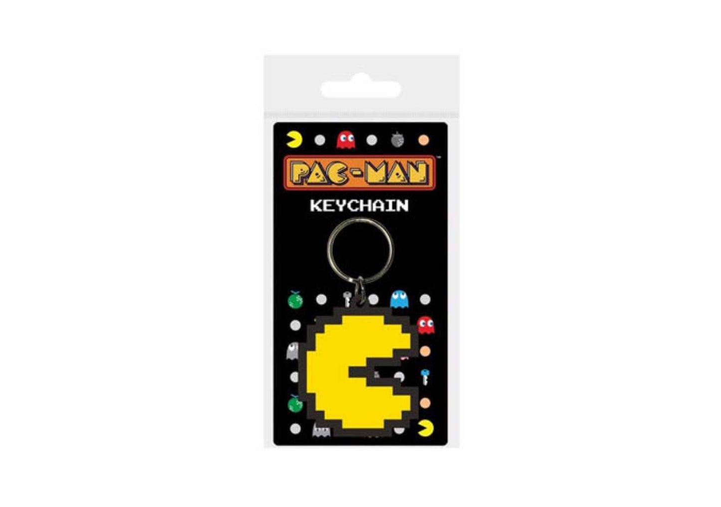 Official Licensed PAC-MAN Keyrings – Retro Gaming Collectibles