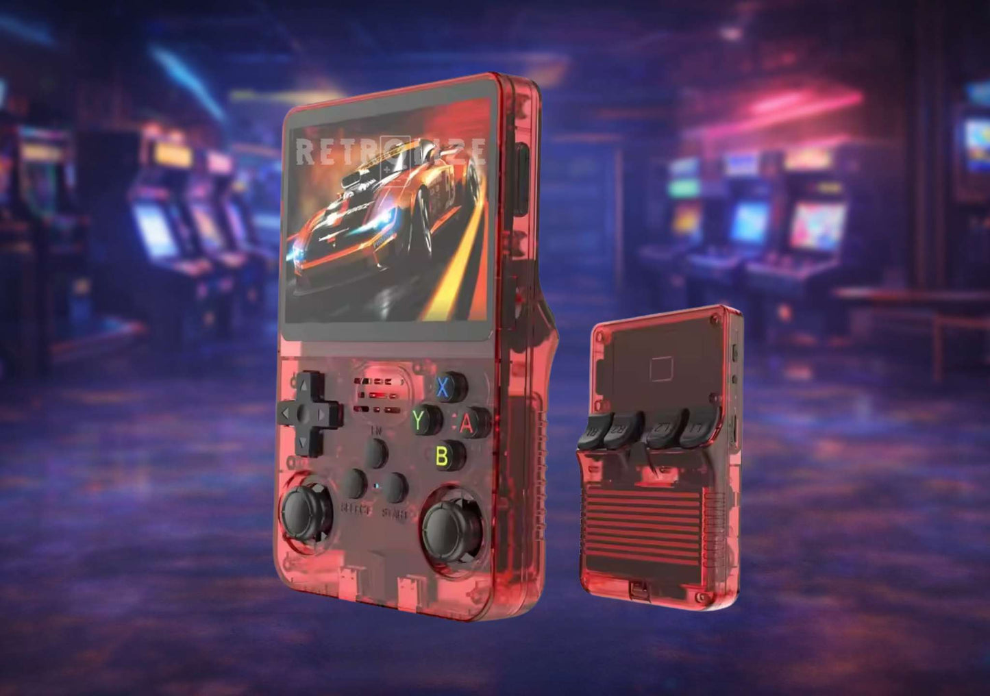 R36S Reto Gaming Handheld Red