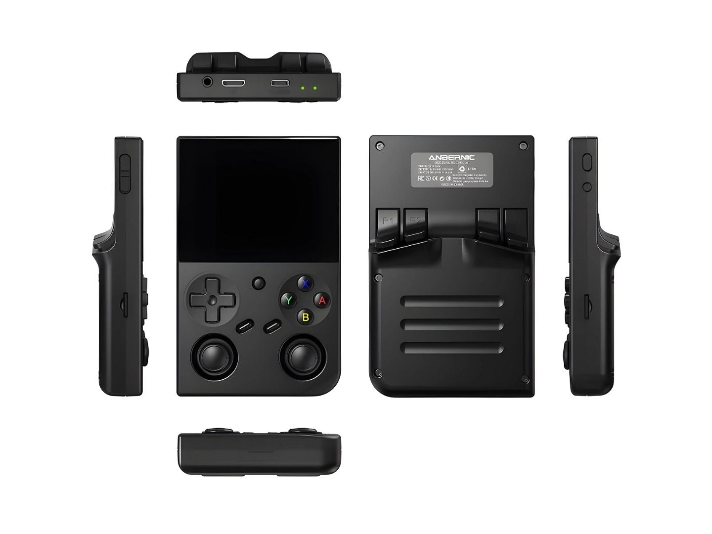 RG35XX Pro black all angles