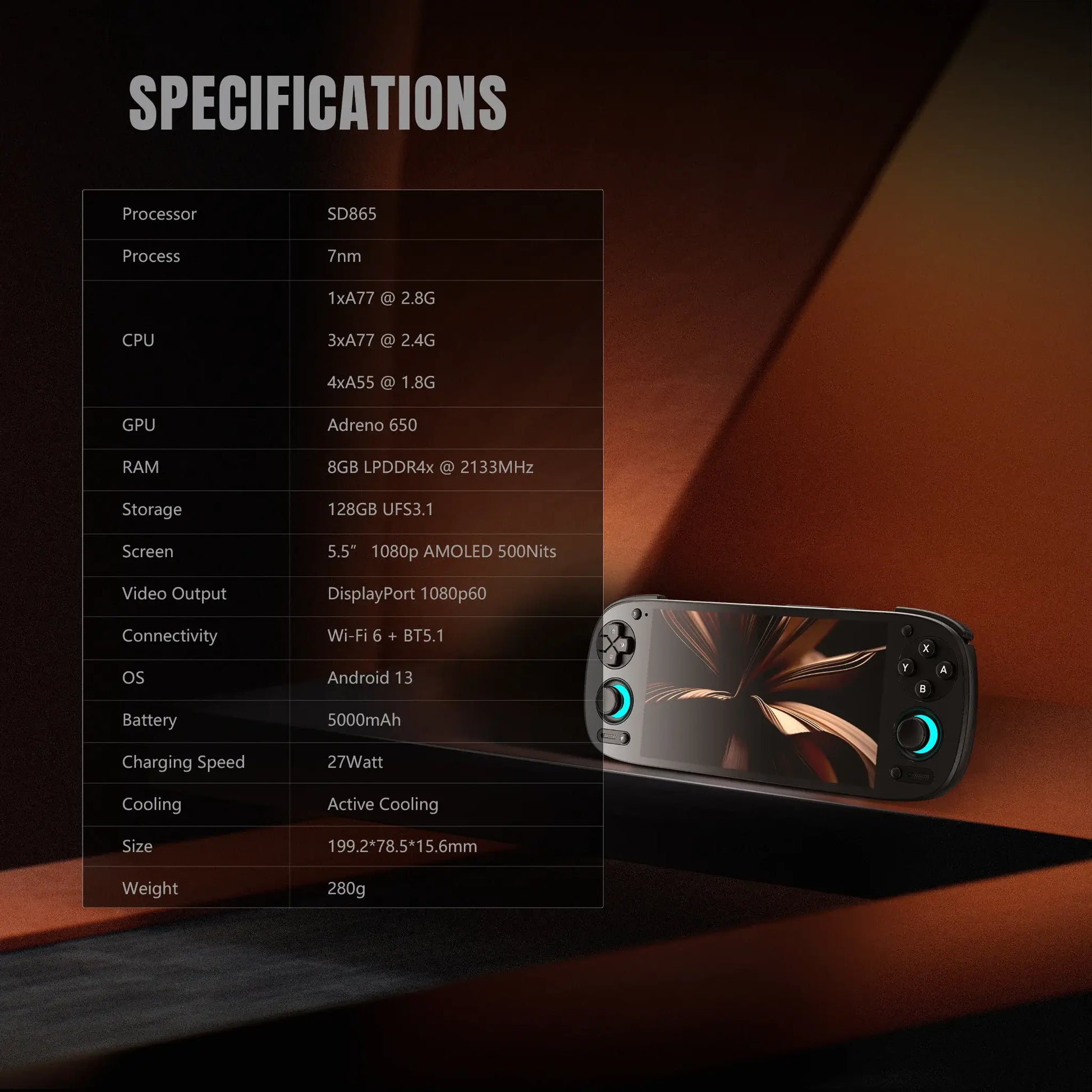 Retroid Pocket 5 Specifications