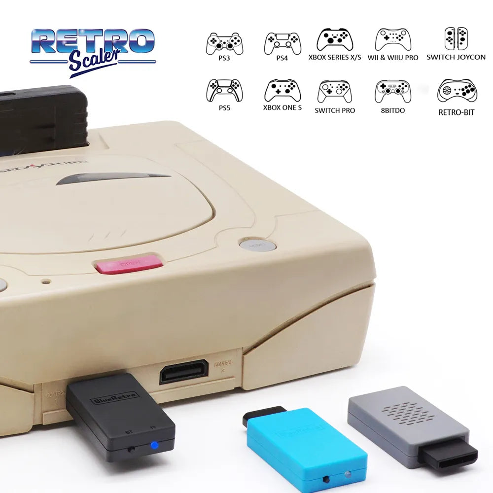 BlueRetro Saturn Wireless Bluetooth Controller Receiver
