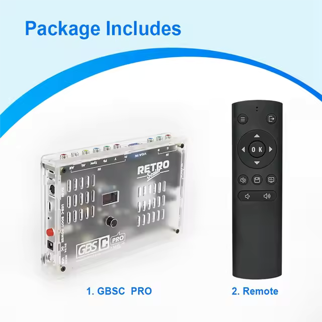 RetroScaler GBS-Control Pro (GBSC PRO) Upscaler/Converter - HDMI Output