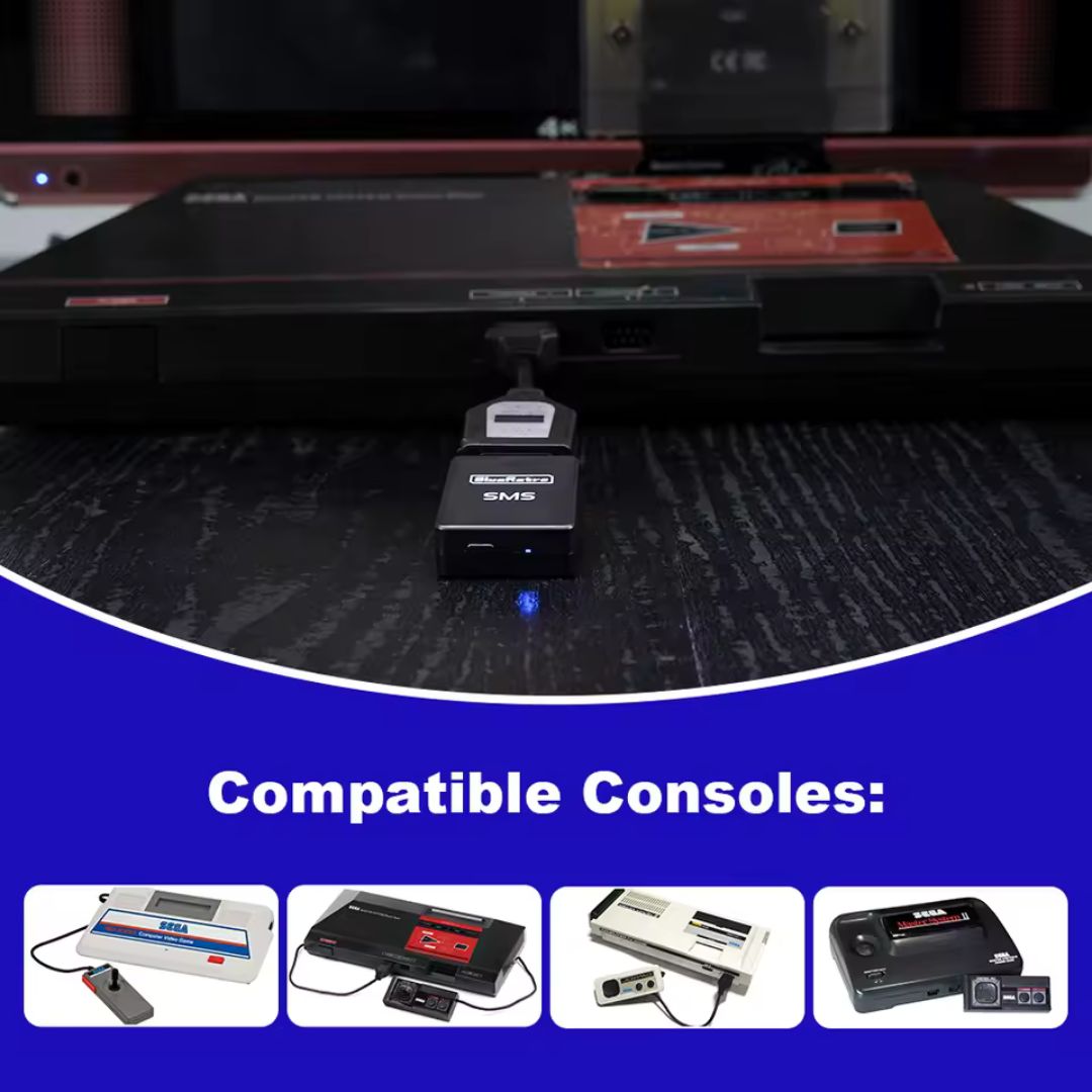 BlueRetro Sega Master System Wireless Bluetooth Controller Receiver