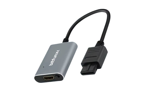 Bitfunx HDMI Adapter / Upscaler - SNES/SFC/N64/GC - Super Nintendo / Super Famicom / Nintendo 64 / GameCube