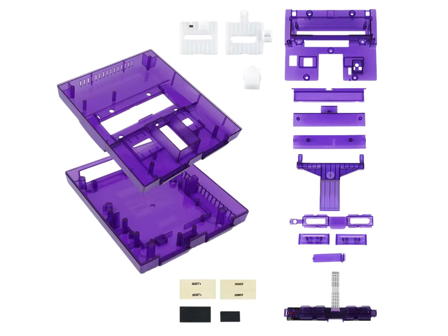 Super Nintendo US Premium ABS Replacement Shells