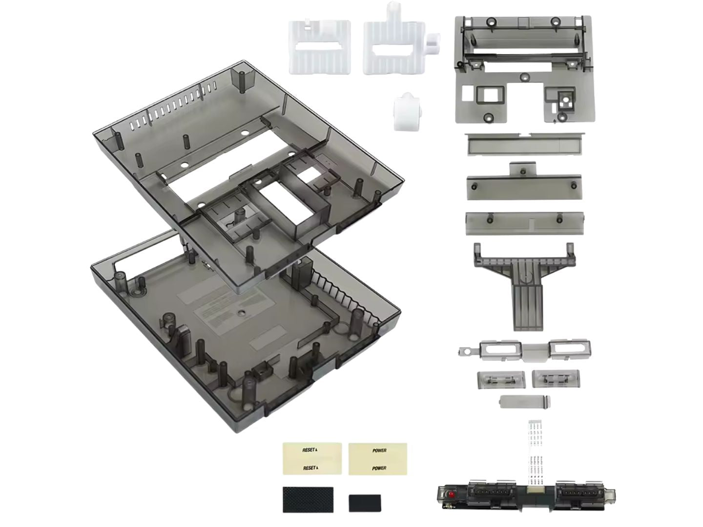 Super Nintendo US Premium ABS Replacement Shells