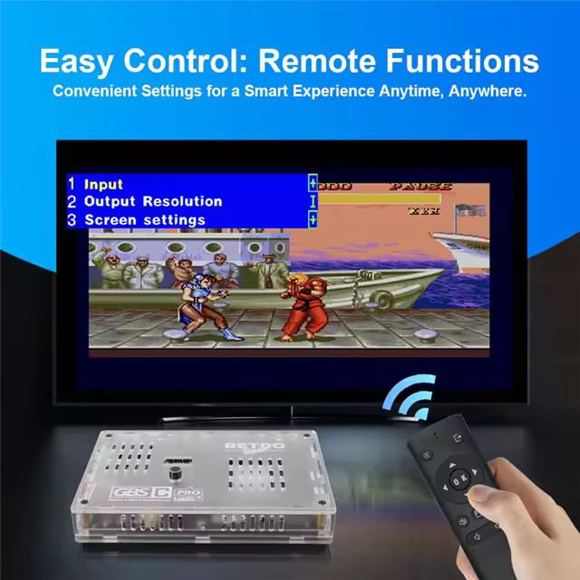 RetroScaler GBS-Control Pro (GBSC PRO) Upscaler/Converter - HDMI Output