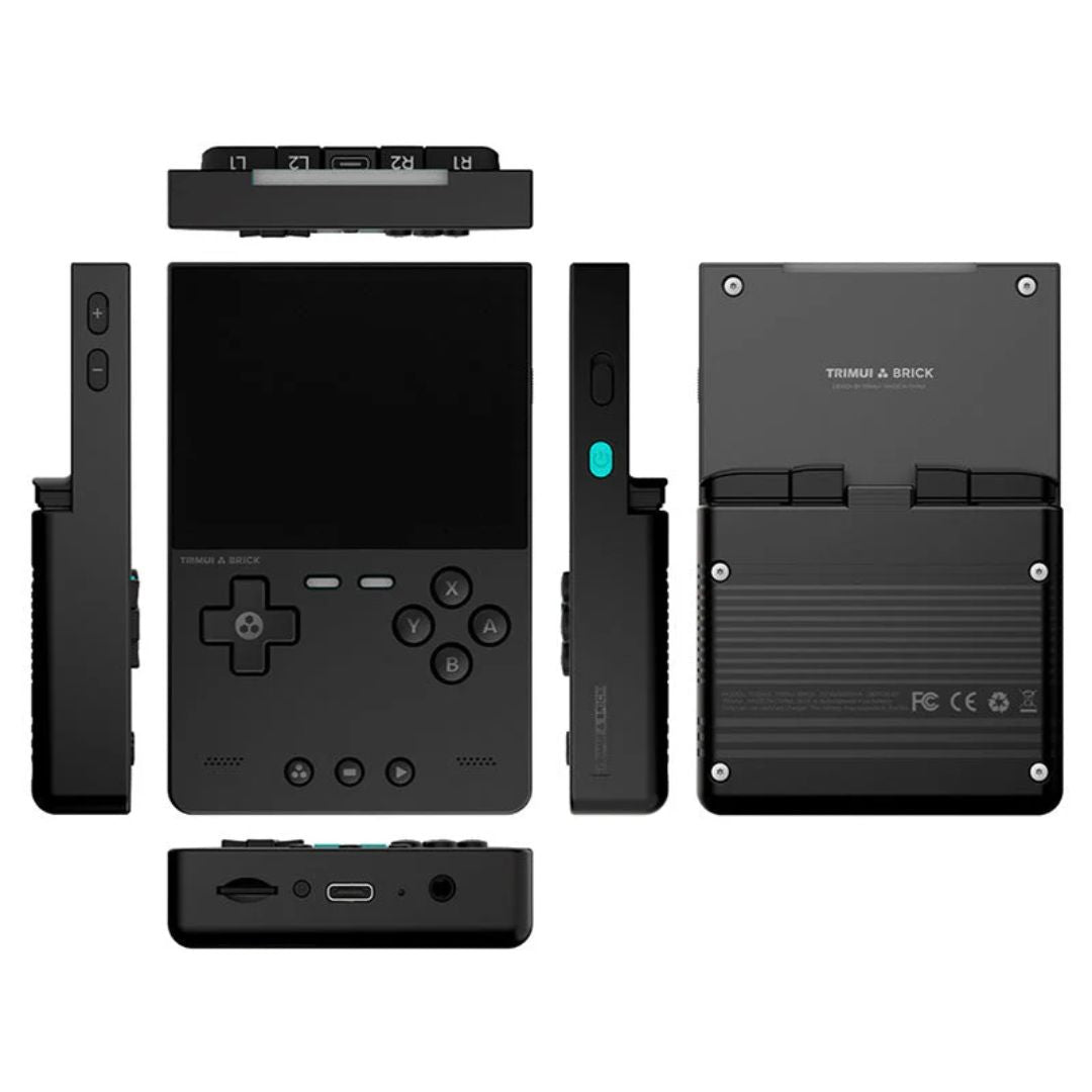 Trimui Brick – Premium Pocket-Sized Retro Gaming Console - All Angles
