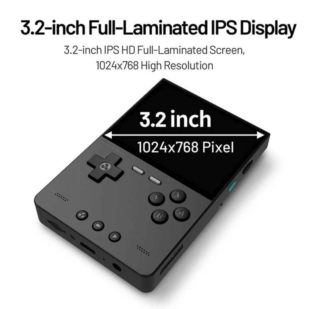 Trimui Brick – Premium Pocket-Sized Retro Gaming Console - Screen Size