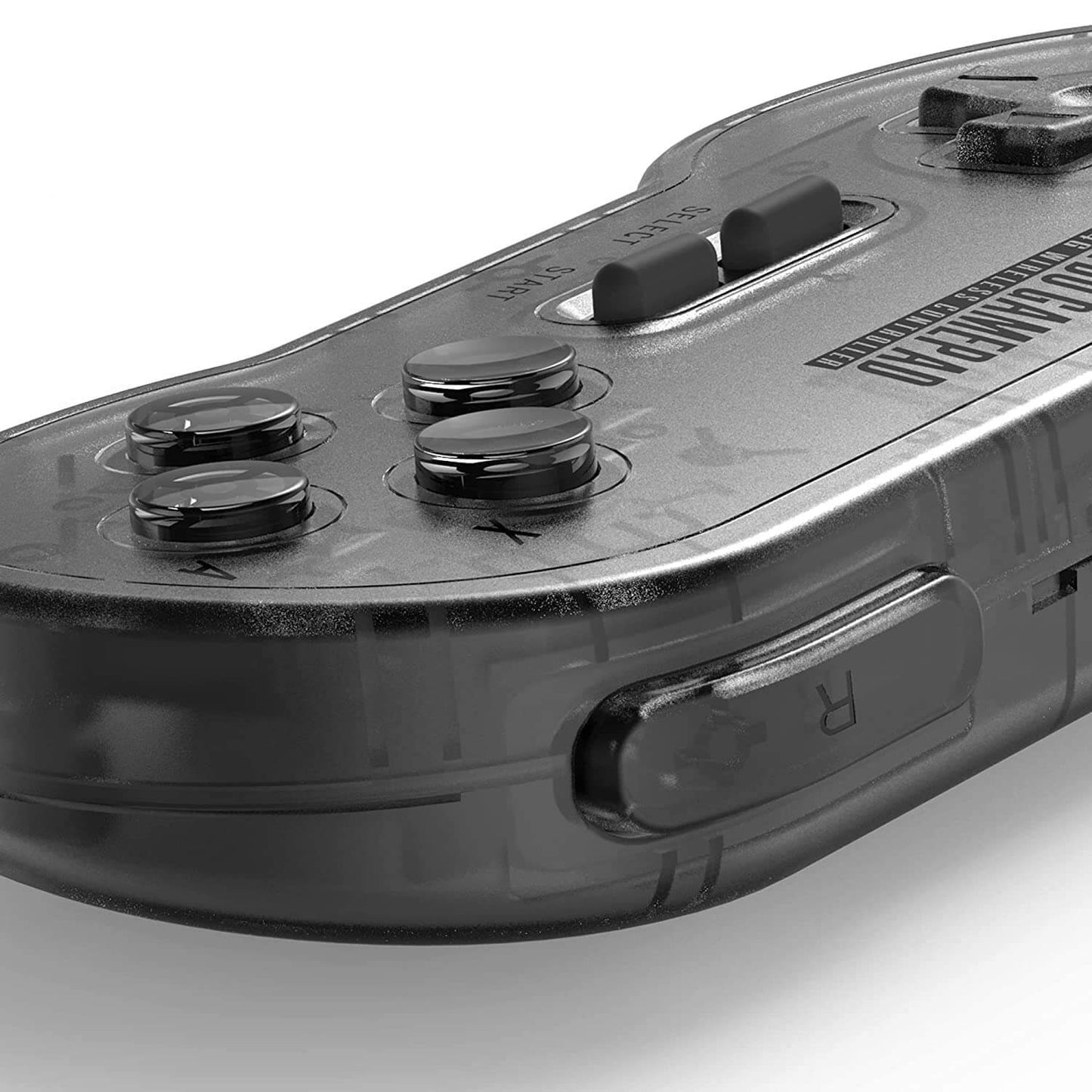 8BitDo SN30 Wireless Controller 2.4g Black Close Up