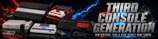 The Third Console Generation: How Nintendo, Sega, Atari & Home Computers Reshaped Gaming