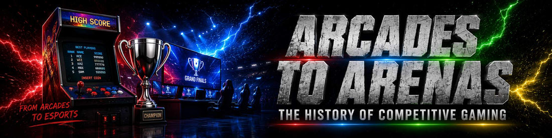 Arcades to Arenas: The History of Competitive Gaming