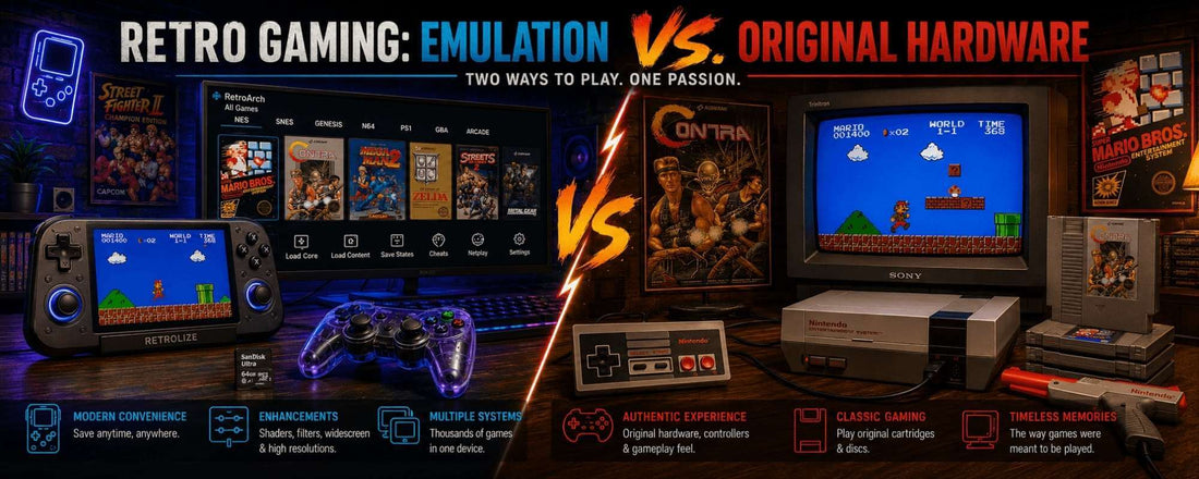 Emulation vs. Original Hardware: The Tech Battle to Preserve Retro Gaming