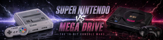 Super Nintendo vs Sega Mega Drive: The 16-Bit Console War