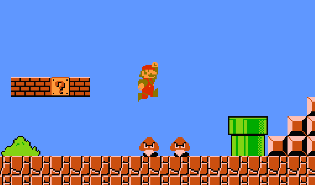 Super Mario Brother on the NES