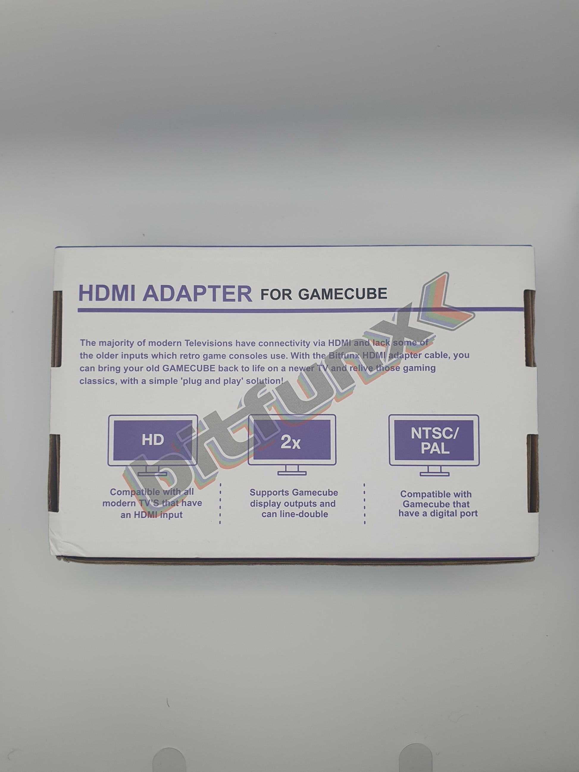 Bitfunx HDMI Adapter for Nintendo Wii NTSC PAL Game Console 480i, 480p PAL  576i