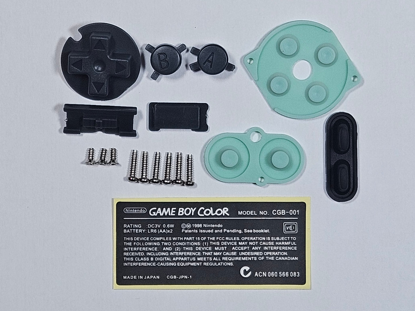 OLED / IPS Ready Premium ABS Replacement Shell Casing - Nintendo Game Boy Color
