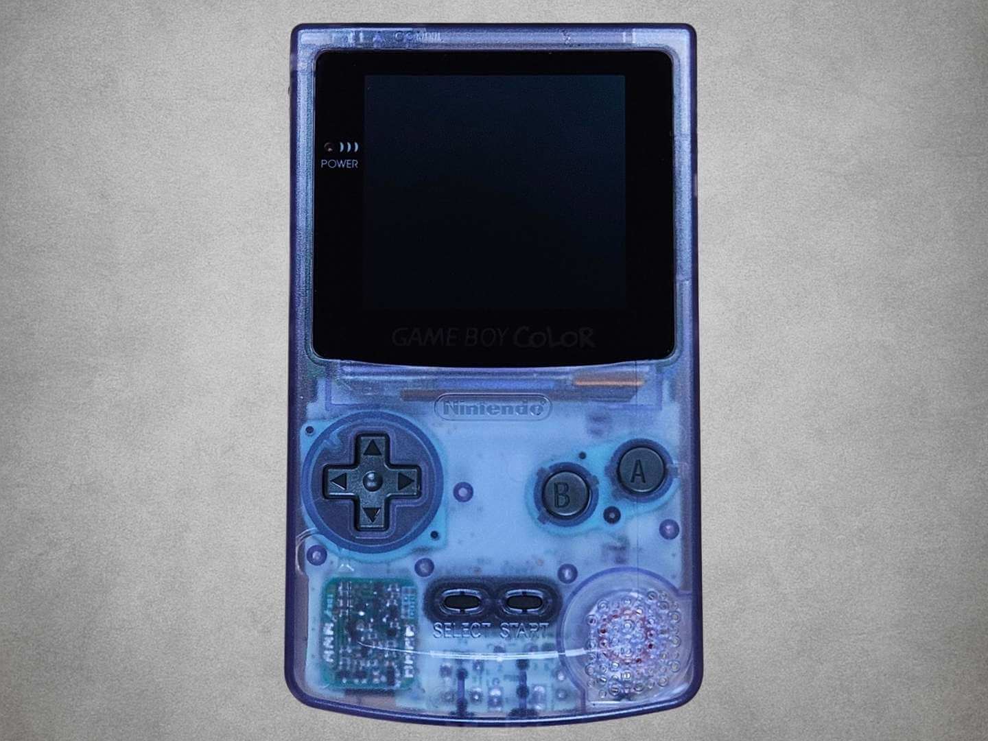 Transparent Atomic Purple Game Boy Color