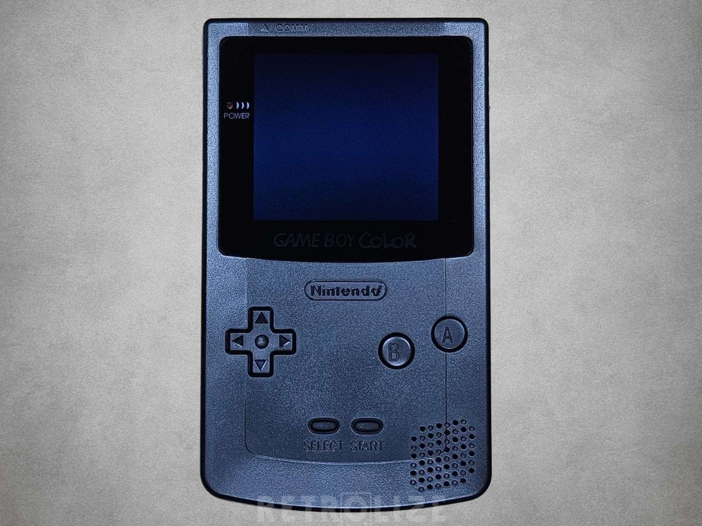Nintendo Game Boy Color OLED Rechargeable 1800mAh - Recapped + Reflowed + Upgraded Audio - All Black
