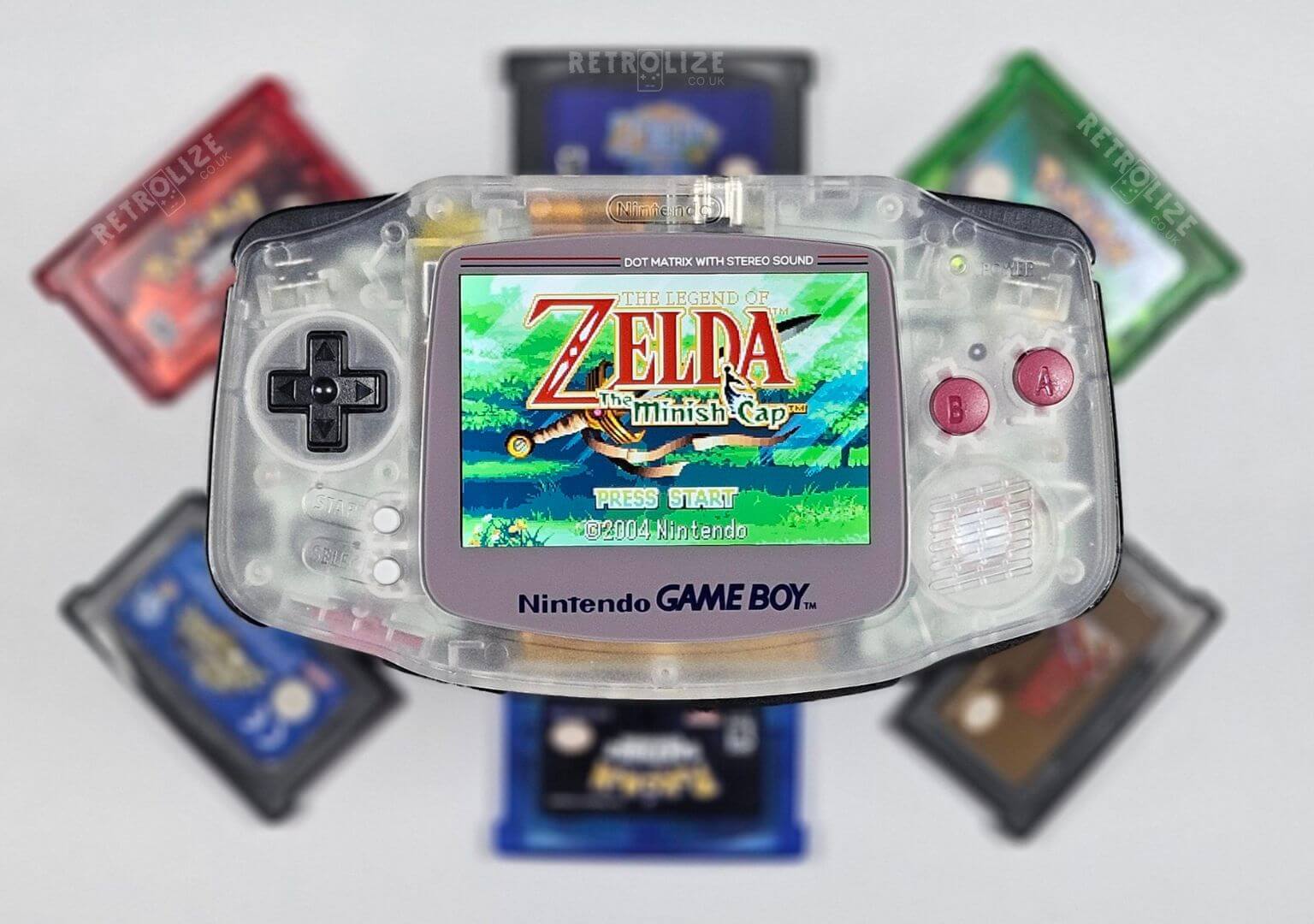 GAME BOY ADVANCE IPS CLEAR DMG EDITION FRONT WEBSITE