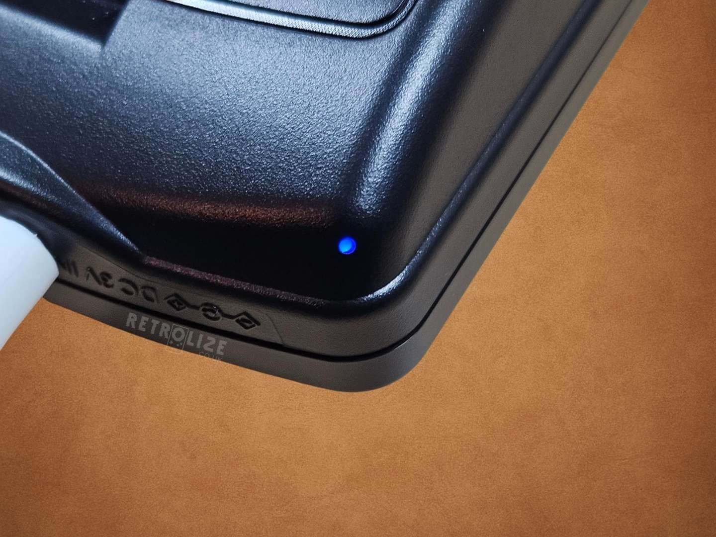 Black Game Boy Color OLED with Metallic Silver Buttons Charging Led