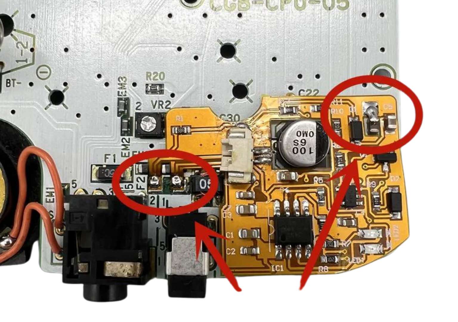 Battery Charging Kit Circuit PCB - Game Boy Color - Installation Instructions