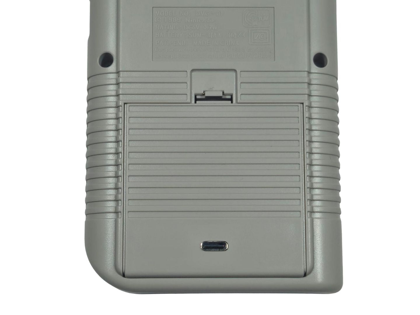 IPS Screen Upgrade Kit (Q5) – Classic Grey USB-C  IPS-Ready Shell - Game Boy DMG-01