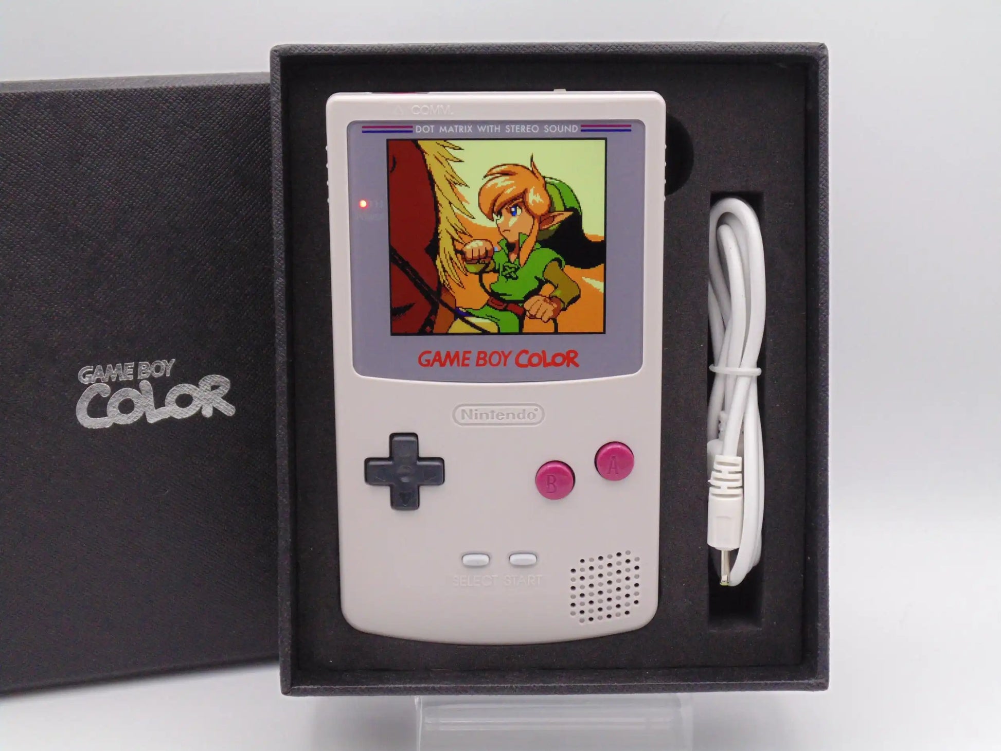 Nintendo Game Boy Color IPS USBC 1800mAh - New Capacitors and Upgraded –  Retrolize
