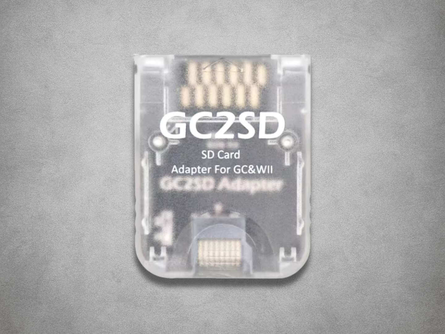 GC2SD Adapter SDGEKO on grey background
