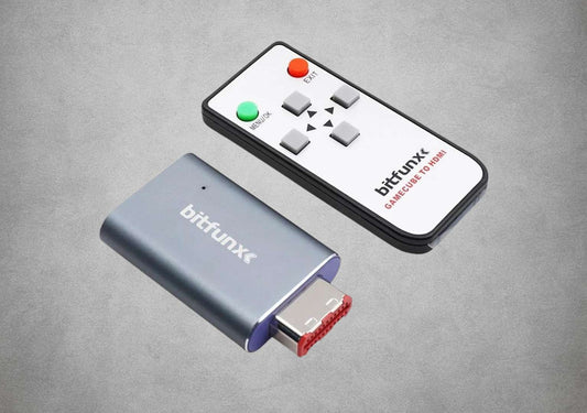 BitFunx GameCube GC to HDMI Converter Upscaler Line Doubler