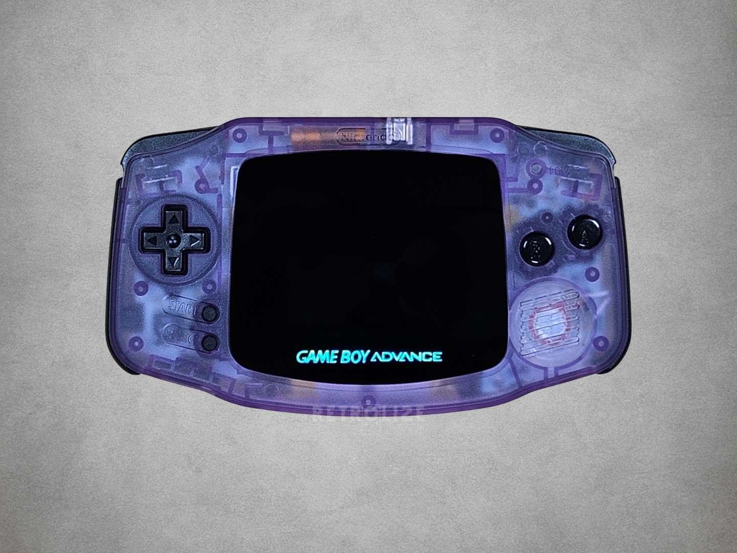 Atomic Purple Game Boy Advance Front USBC