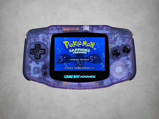 Atomic Purple Game Boy Advance Front USBC