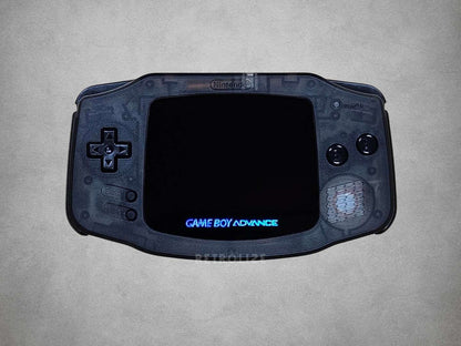 A Smokey Black Game Boy Advance  IPS with Screen off