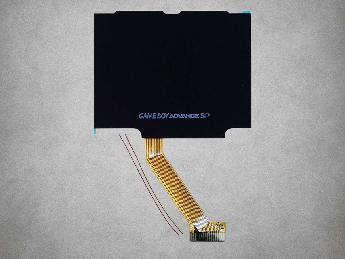 HISPEEDIDO V5 Pre-Laminated IPS Screen Kit For Game Boy Advance SP — No Shell Cutting Required