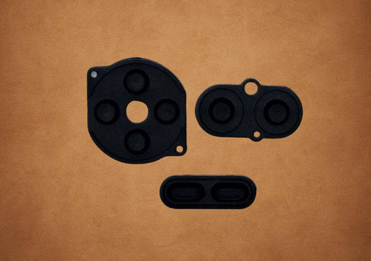 Replacement Silicone\Rubber Button Pads - Game Boy Color (GBC)